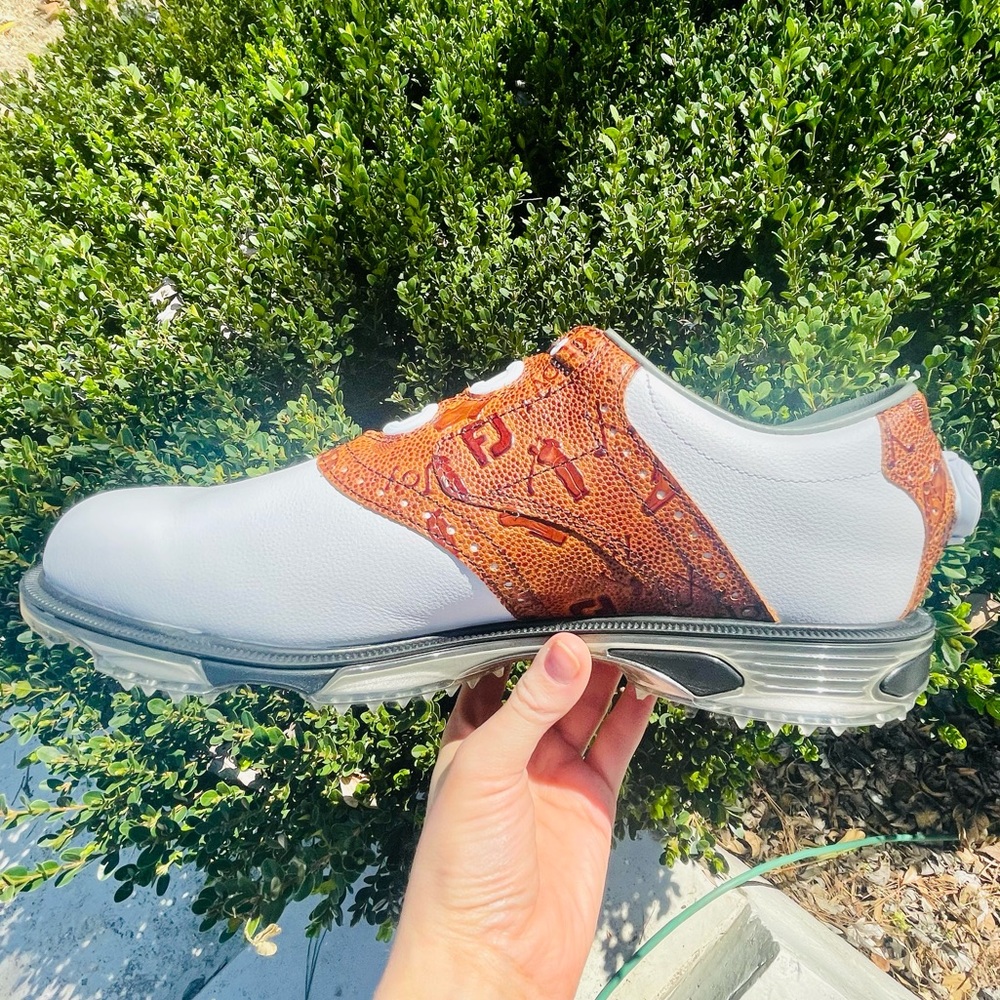 FJ DRY JOY TOUR BOA GOLF SHOES WATERPROOF FOOTJOY CUSTOM ONE OF A KIND in OG BOX